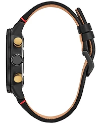 Citizen Eco-Drive Men's Chronograph Star Wars Darth Maul Mastermind Black Nylon & Leather Strap Watch 44mm