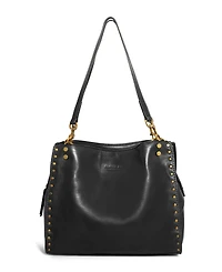 Lenox Studded Triple Entry Satchel