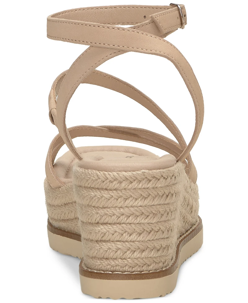 Lucky Brand Women's Carolie Strappy Espadrille Wedge Sandals