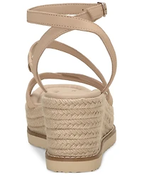 Lucky Brand Women's Carolie Strappy Espadrille Wedge Sandals