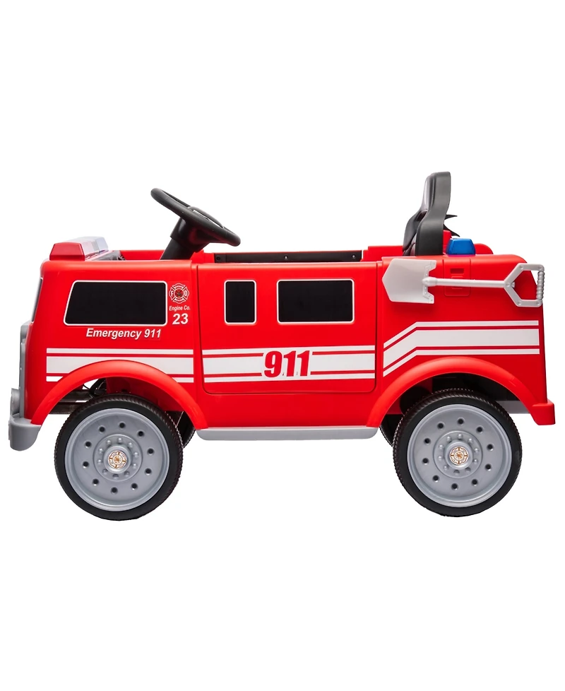 Freddo 12V Firetruck 1-Seater Ride on