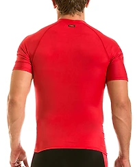 Instaslim Men's Activewear Raglan Short Sleeve Crewneck T-shirt