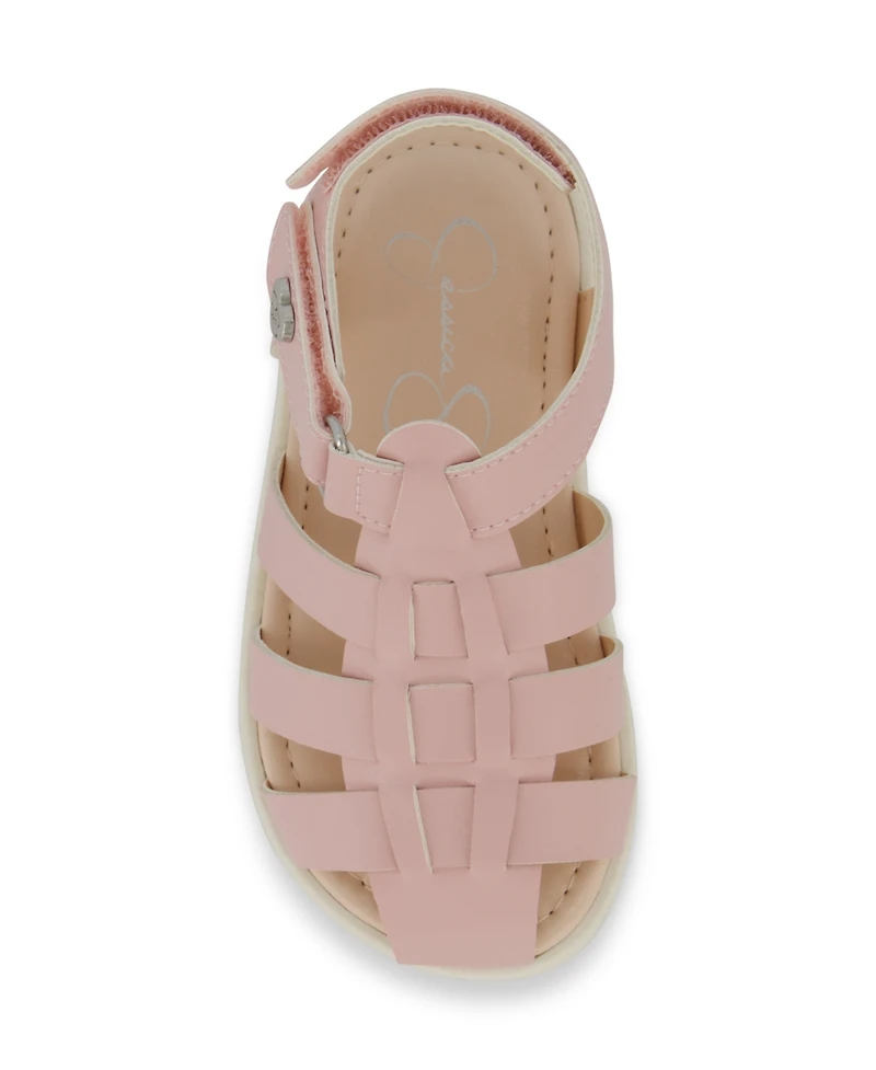 Jessica Simpson Toddler Girls Tia Fisher Puffy Bow Casual Sandals