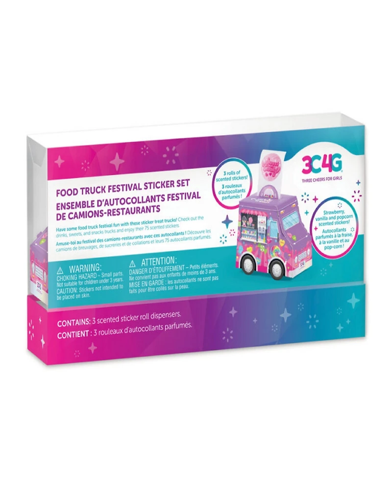 Make It Real Food Truck Festival Sticker Set