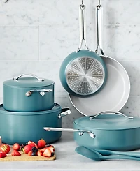 GreenPan Nova 10-Pc. Ceramic Nonstick Cookware Set