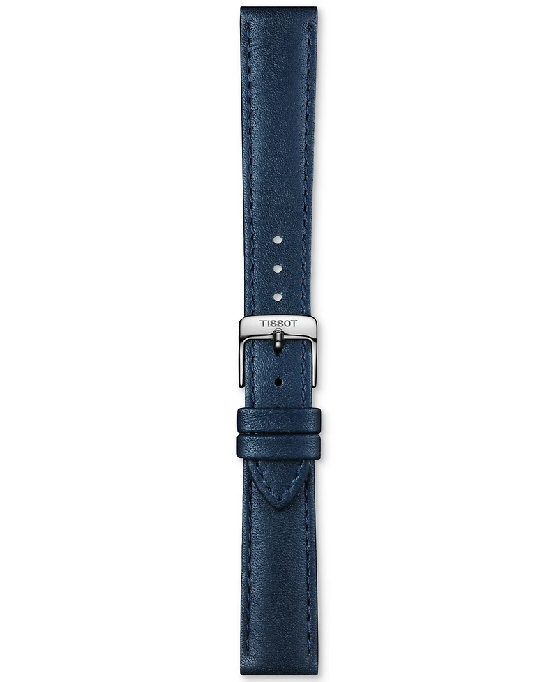 Tissot Women's Swiss Bella Ora Blue Leather Strap Watch 38mm