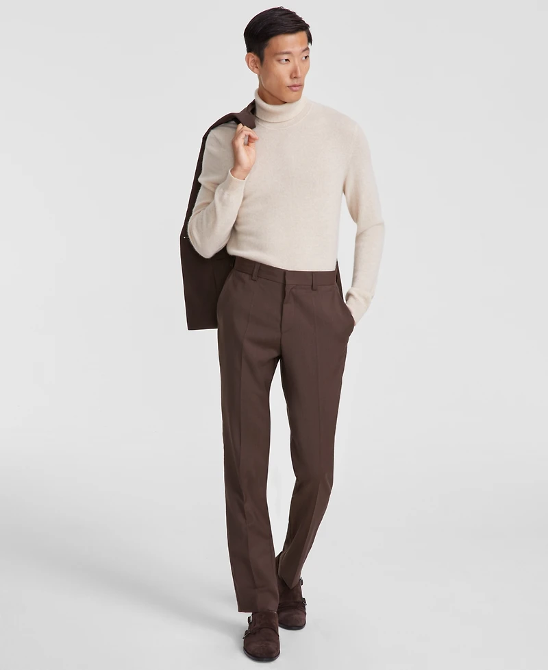 Hugo by Hugo Boss Men's Modern-Fit Wool Suit Separate Pants