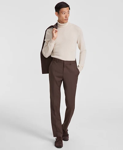 Hugo by Hugo Boss Men's Modern-Fit Wool Suit Separate Pants