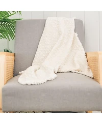 Crane Baby Oatmeal Boho Knit Blanket