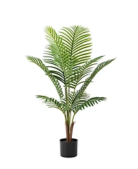 Glitzhome 3.5ft. Faux Areca Palm Tree in Pot