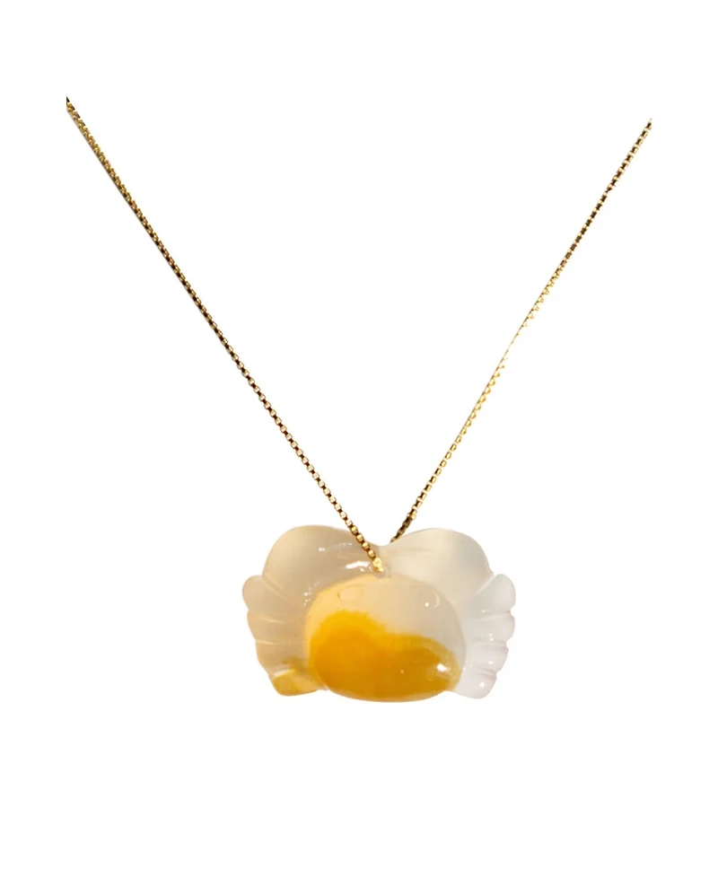 seree Zodiac collection | Cancer - Jade stone necklace