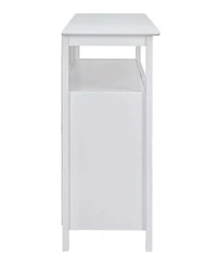 Convenience Concepts 47.75" Big Sur Deluxe Tv Stand with Cabinets and Shelf
