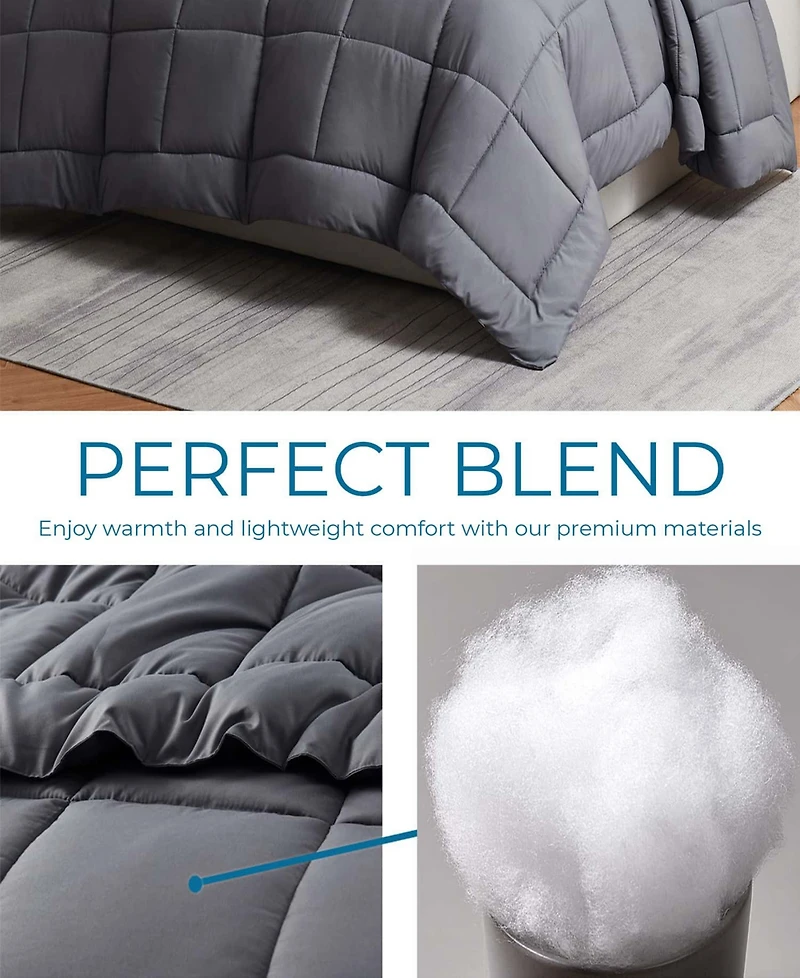 Nestl Premium All Season Quilted Down Alternative Comforter, California King