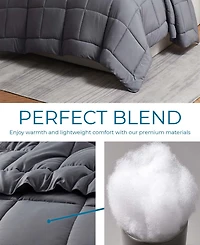 Nestl Premium All Season Quilted Down Alternative Comforter, California King