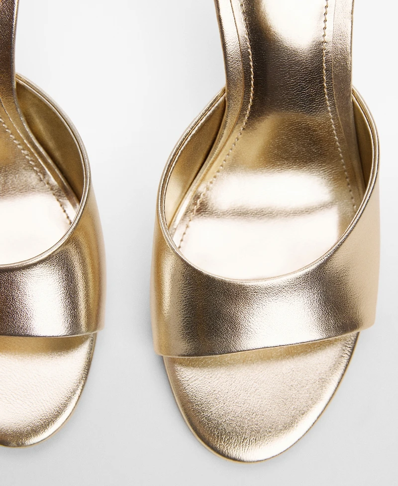 Mango Women's Heel Non-Structured Sandals