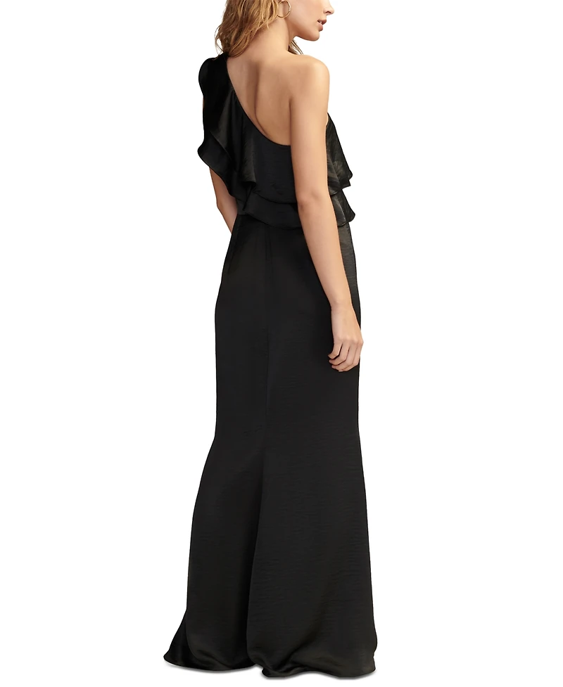 Lucky Brand Women's Ruffled One-Shoulder Dress
