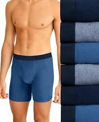 Hanes Ultimate ComfortSoft Boxer Briefs, 5+1 Bonus Pack
