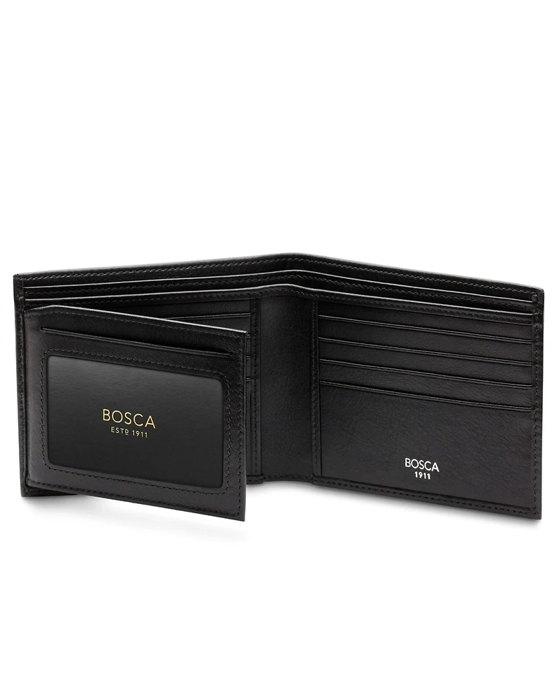 Bosca Nappa Vitello Collection - Continental Id Wallet