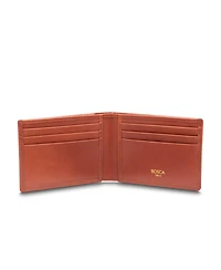 Bosca Saffiano Hall Pass Bifold Wallet w/ Rfid