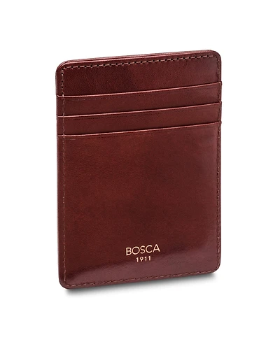 Bosca Old Leather Deluxe Front Pocket Wallet