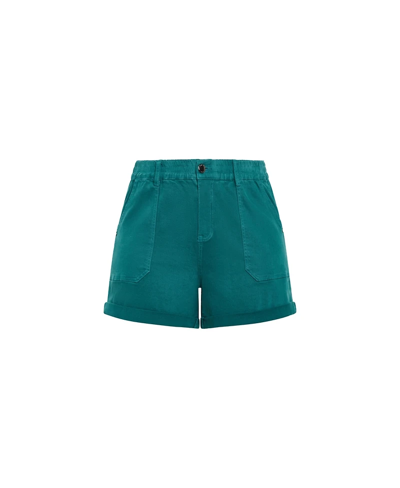 City Chic Plus Holiday Denim Short