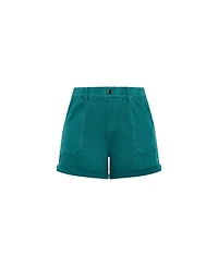 City Chic Plus Holiday Denim Short