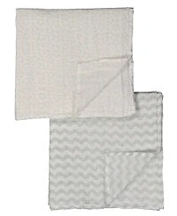 Tendertyme Baby Boys or Baby Girls Stars Nursery Blanket Collection, 7 Piece Set