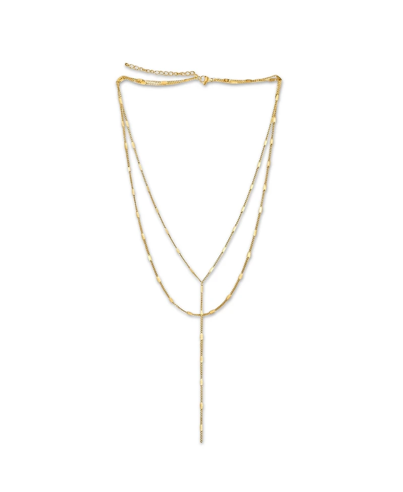 Ellie Vail Camilla Dainty Lariat Chain Necklace