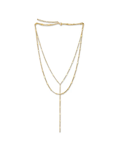 Ellie Vail Camilla Dainty Lariat Chain Necklace