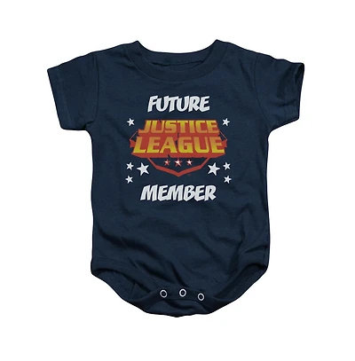 Justice League of America Baby Girls Baby-Girls Future Member Snapsuit