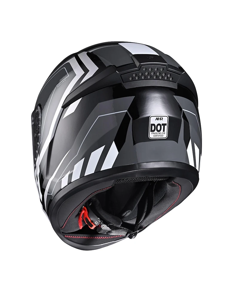 Ahr Run-F3 Full Face Motorcycle Helmet Dot Approved Street Bike Motocross Xxl