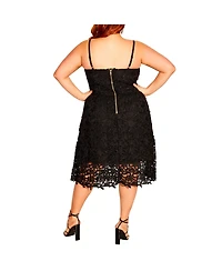 City Chic Plus So Fancy Dress