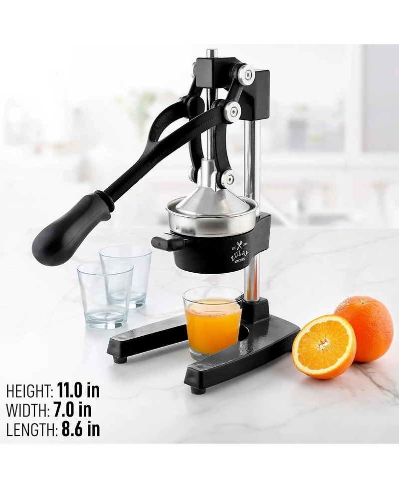 Professional Citrus Juicer + 2 in 1 Lemon Squeezer Complete Set
