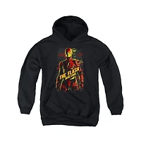 Justice League Movie Youth The Flash Pull Over Hoodie / Hooded Sweatshirt