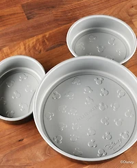 Farberware Bake with Mickey Mouse 3-Piece Nonstick Cake Pan Set