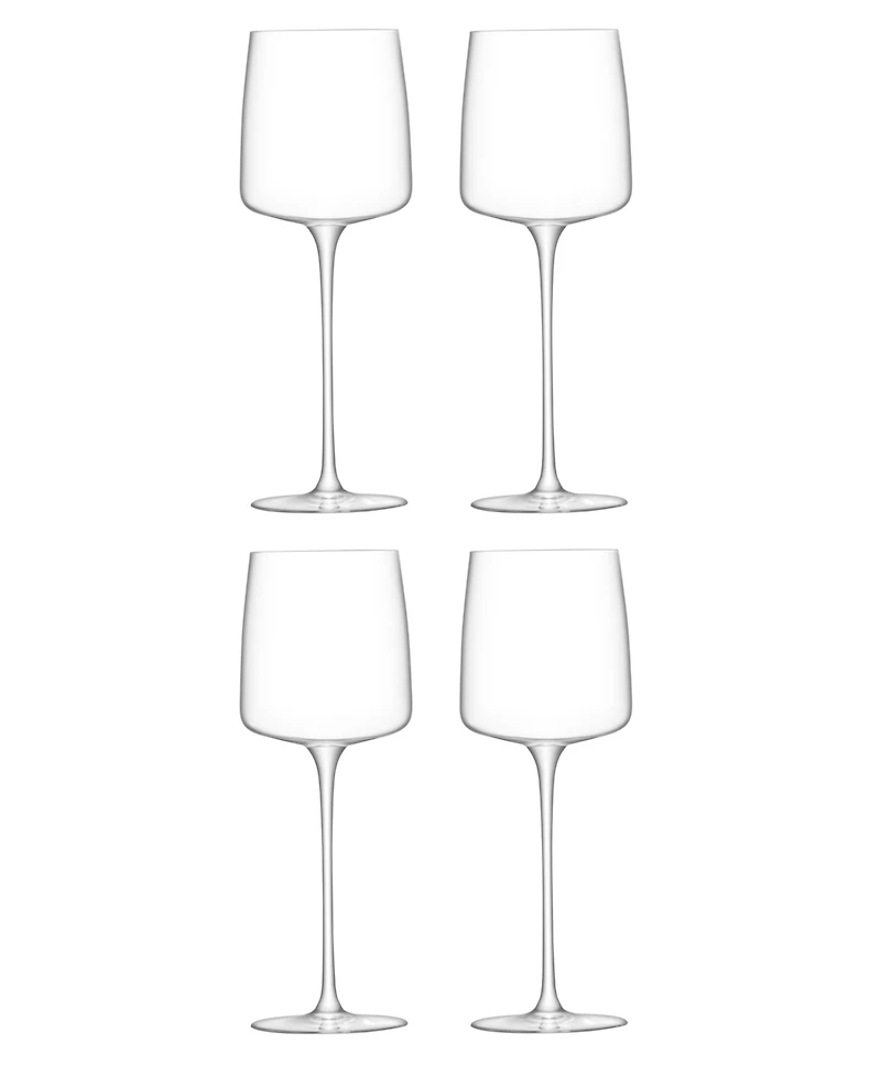 Lsa International Metropolitan White Wine Glasses, Set of 4