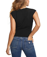 Guess Women's Karmen Cinched Sleeveless Corset Top