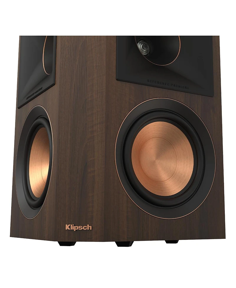 Klipsch Rp-502S-ii-walnut High Performing Bookshelf Speakers - Walnut (Pair)