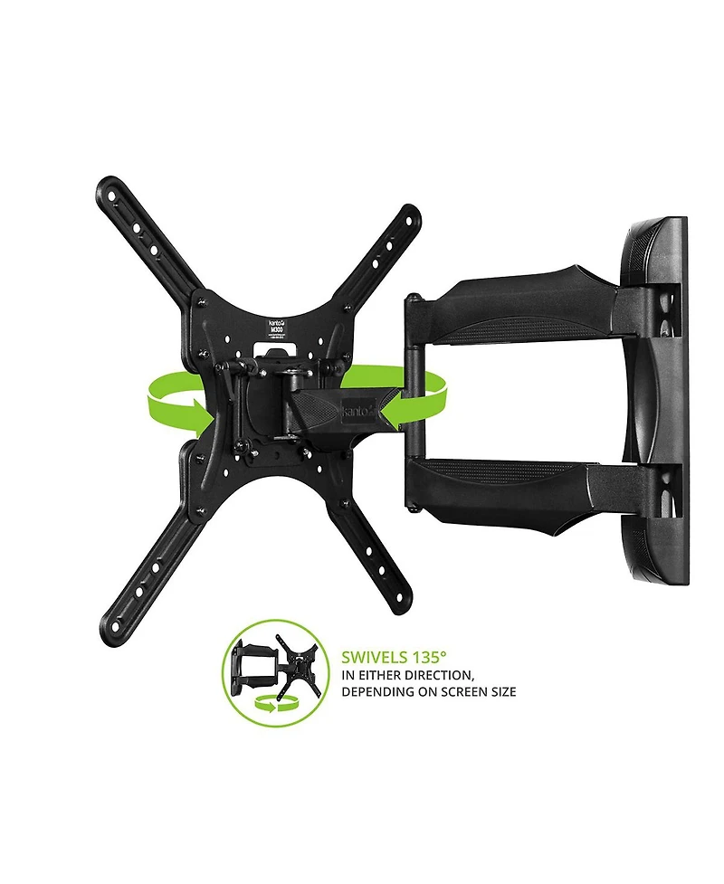Kanto M300 Full Motion Single Stud Tv Mount for 26" - 55"