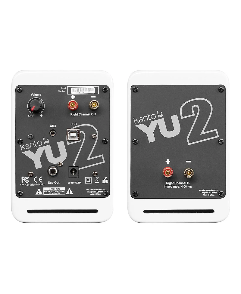 Kanto YU2 Powered Desktop Speakers - Pair