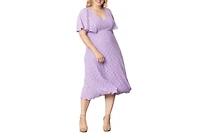 Kiyonna Plus Lucy Eyelet Dress