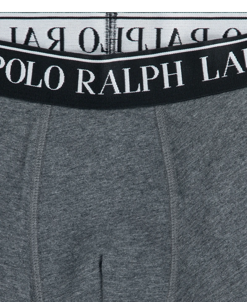 Polo Ralph Lauren Big Boys Cotton Stretch Boxer Briefs 3-Pack