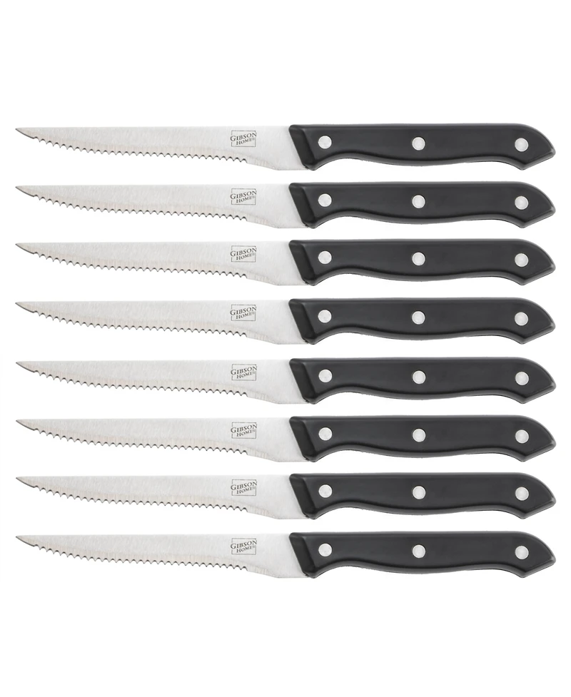 Gibson Home Wildcraft Kitchen in a Box 15 Piece Cutlery Set W/Cutting Board