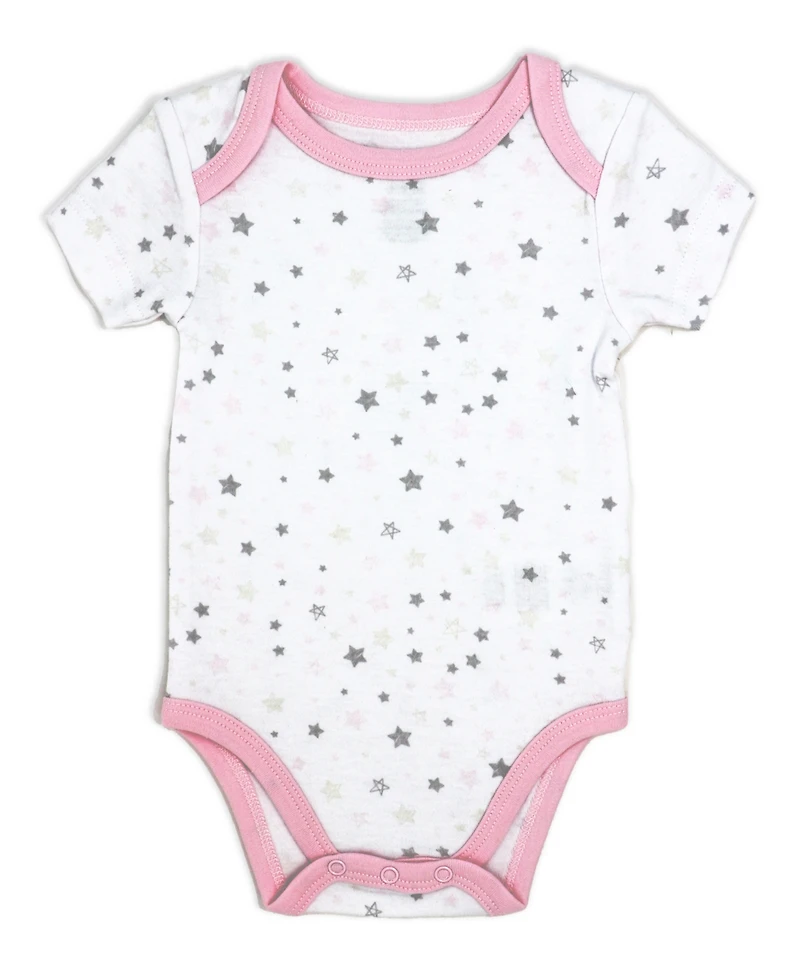 Tendertyme Baby Girl Elephants and Balloons 5 Piece Layette Set