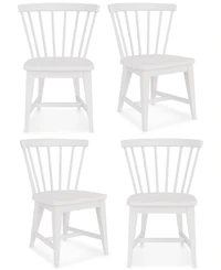 Closeout! Catriona 4 Pc. Wood Side Chair Set