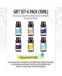 Pursonic 6 Pack of 100% Pure Essential Aromatherapy Oils Blends
