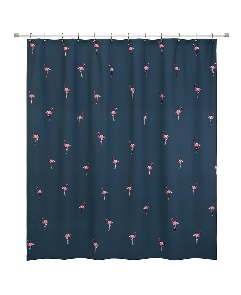 Izod Flamingo Shower Curtain, 72" x 72"