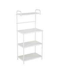 Slickblue 4-Tier Baker's Rack Stand Shelves Kitchen Storage Rack Organizer
