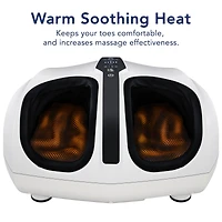 Miko Shiatsu Foot Massager Machine with Kneading and Switchable Heat