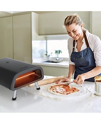 Newair 12" Portable Electric Indoor and Outdoor Pizza Oven with Accessory Kit